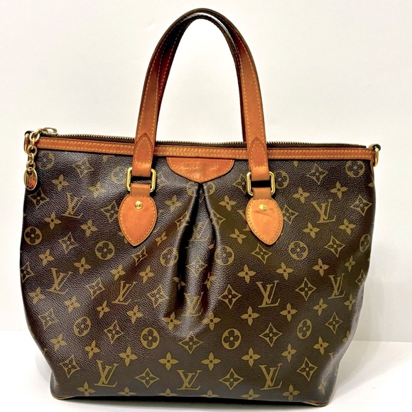 Louis Vuitton Monogram Palermo PM Tote Authentic 2011 - Picture 1 of 15